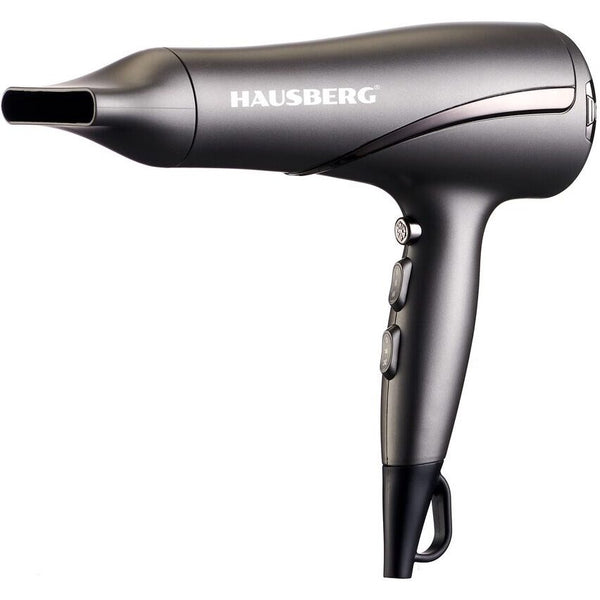 Uscator de par HAUSBERG HB-24GR 1800 W - 2200 W 2 viteze 3 setari temperatura functie uscare rapida gri