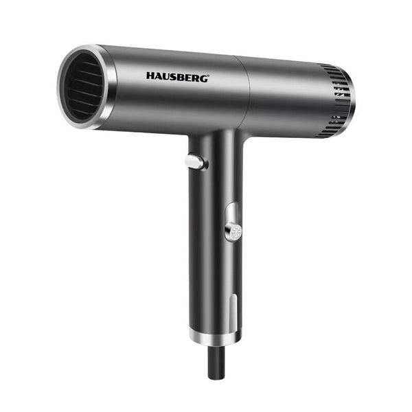 Uscator de par HAUSBERG HB-261GR 1200W 2 viteze 3 trepte de incalzire gri