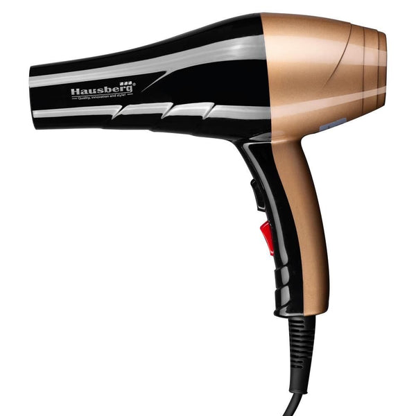 Uscator de par Hausberg HB-26GO Putere 2000W 2 trepte de viteza Negru-Gold