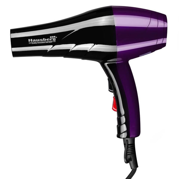 Uscator de par Hausberg HB-26MV Putere 2000-2400W,2 trepte de viteza Negru-Mov