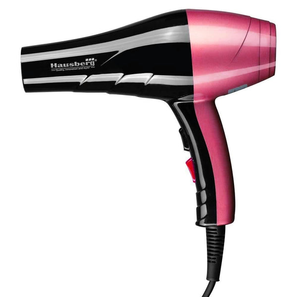 Uscator de par Hausberg HB-26RS Putere 2000-2400W 2 trepte de viteza Negru-Roz