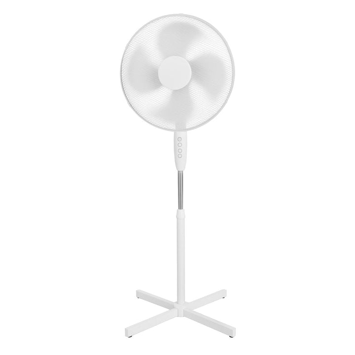 Ventilator cu picior VEN-2 50W 40 inch 3 viteze inaltime reglabila alb