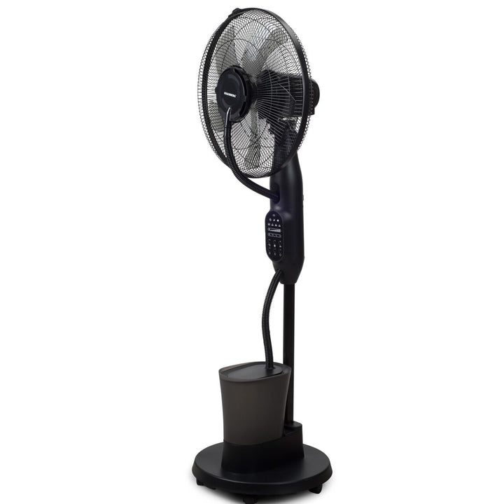 Ventilator umidificator Hausberg HB-5601NG 75W 16 inch 3 viteze timer 7.5h rezervor 2.8L LCD telecomanda